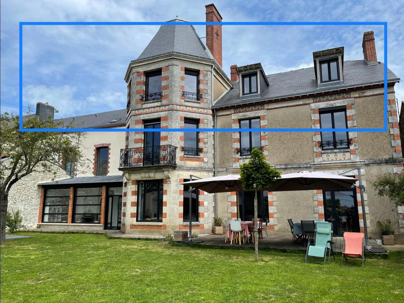 Appartement 160M2 - 2E Etage Maison De Maitre Beaupreau-en-Mauges Exterior photo